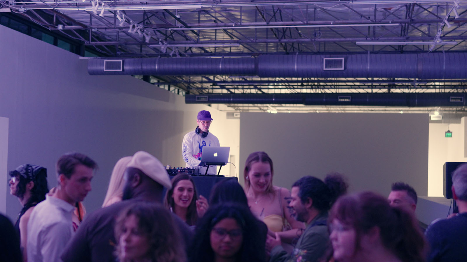 NYC nightclub event crowd socializing nightlife photography