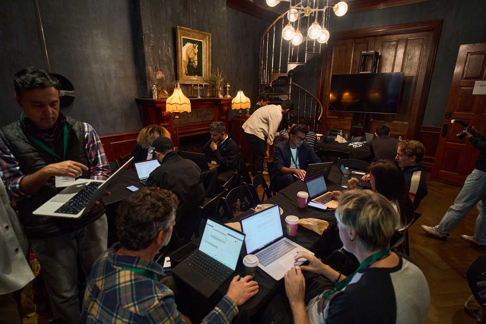 MLOps NYC conference booth